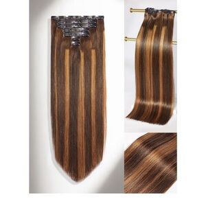 Luxurious Brown Hair Extensions